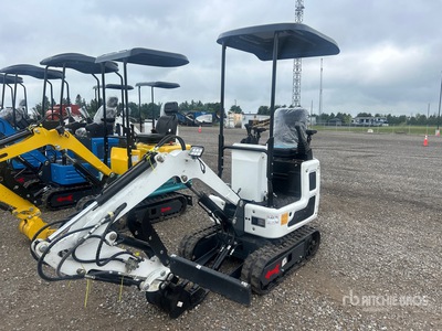 2025 Machpro 319 -White-BLT Mini Excavator (Unused)