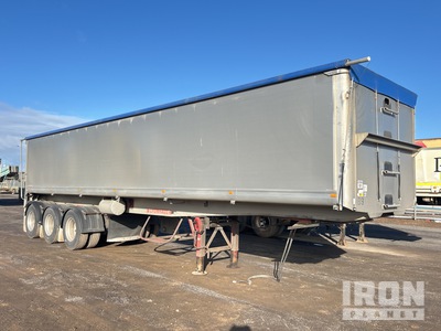 2005 Albury Transport Equipment 10.9 m Tri/A End Dump Trailer