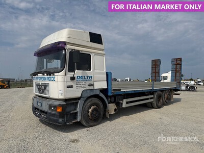 1995 MAN 453 6x2 Flatbed Truck