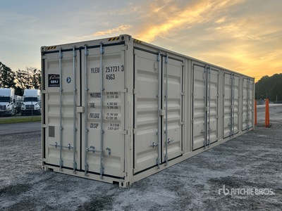 2026 40 ft High Cube Multi-Door Conteneur de stockage