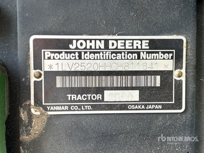 2012 John Deere 2520 4WD Tractor