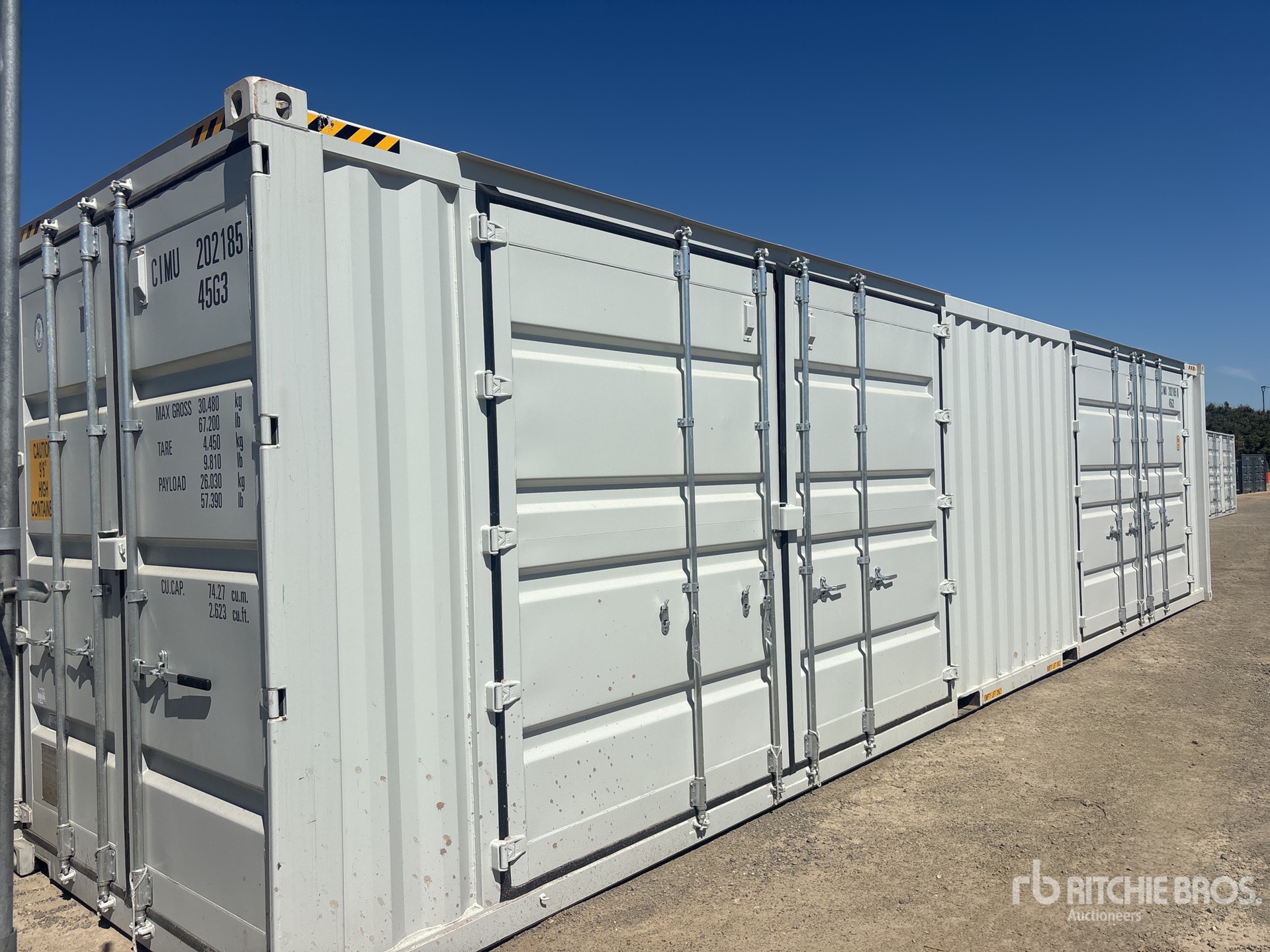 2026 40 ft High Cube Multi-Door Storage Container (Unused)