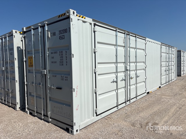 2026 40 ft High Cube Multi-Door Storage Container