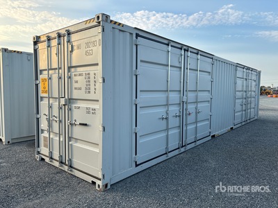2026 40 ft High Cube Multi-Door Conteneur de stockage