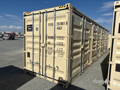 2026 45 ft High Cube Multi-Door Container per stoccaggio