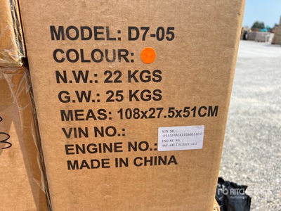 2026 Dirtbike 50R-D705 Motocross Bike (Unused)
