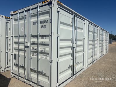 2026 40 ft High Cube Multi-Door 40 Ft One-Way High Cube Storage Container (Unused)