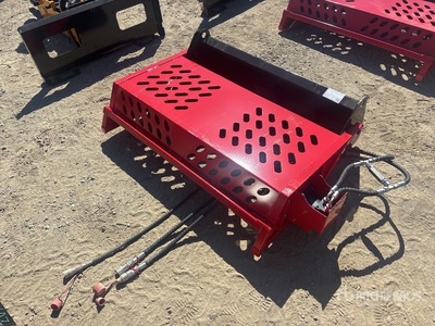 2026 GIYI GY-MRR60 50 in Skid Steer Rock Rake (Unused)