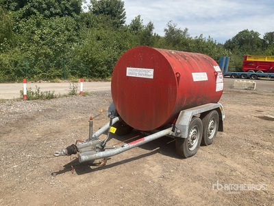 2015 2000 L Trailer Mounted Steel Diesel Fuel Tank