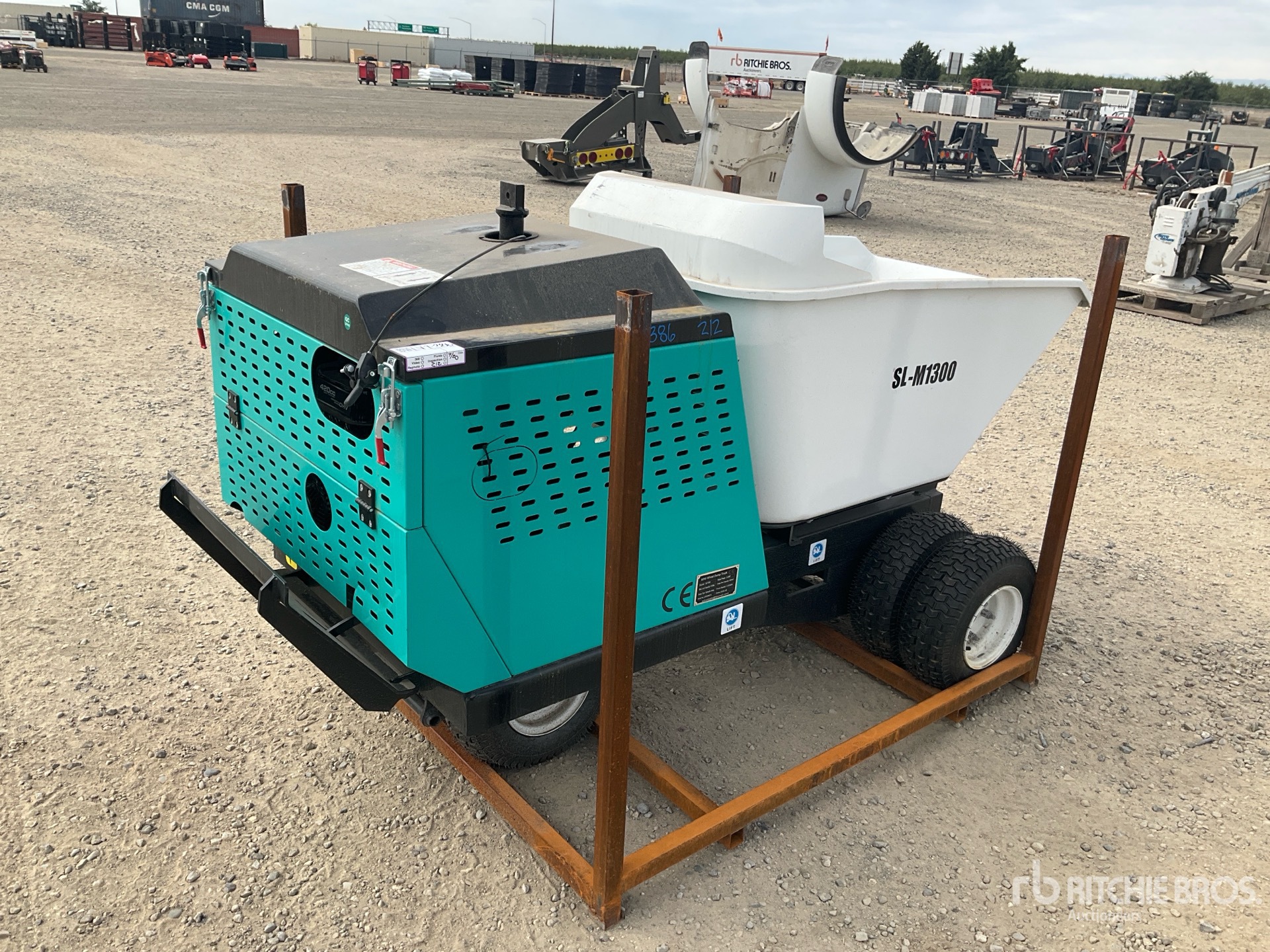 2026 SDLOOL SL-M1300 Stand-On Mini Concrete Buggy (Unused)