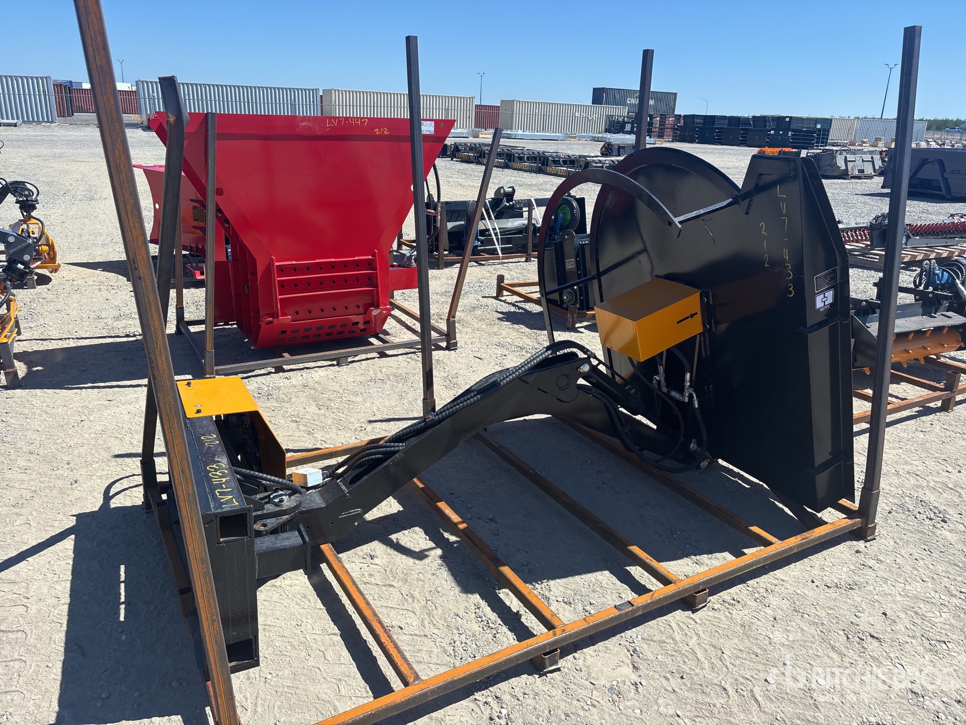 2026 GIYI GY-ECA74 Skid Steer Brush Cutter (Unused)