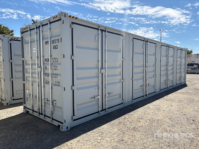2026 40 ft High Cube Multi-Door Storage Container
