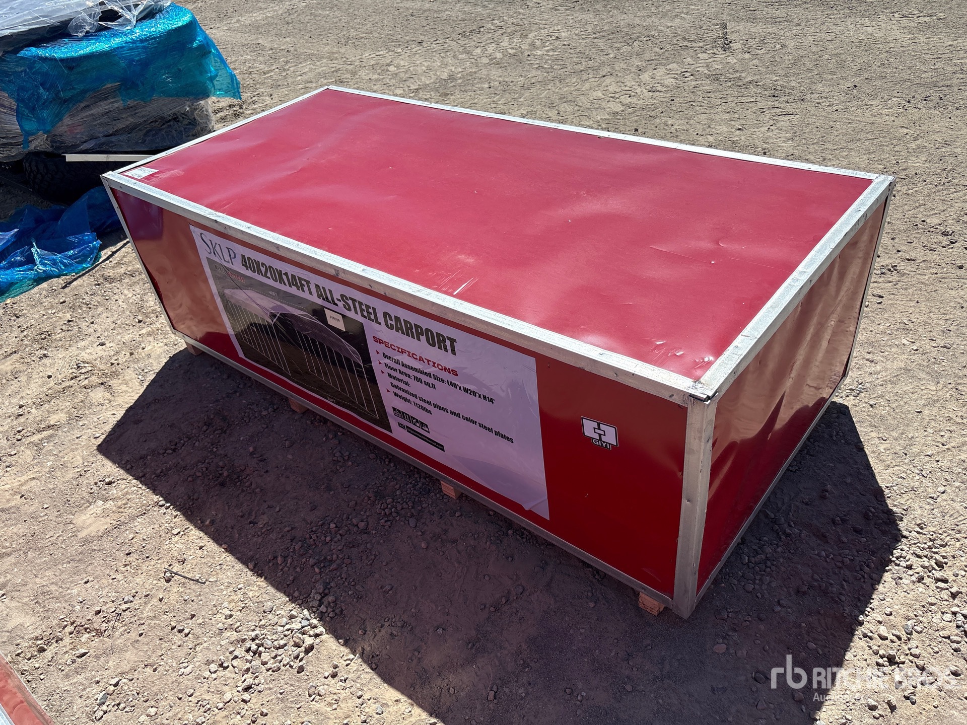 2026 SKLP SK-SC40 40 ft x 20 ft x 14 ft Shed (Unused)