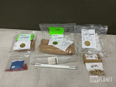 (545) Washers, (3)Tie Rod Tubes, (58) Screws & Assorted Items