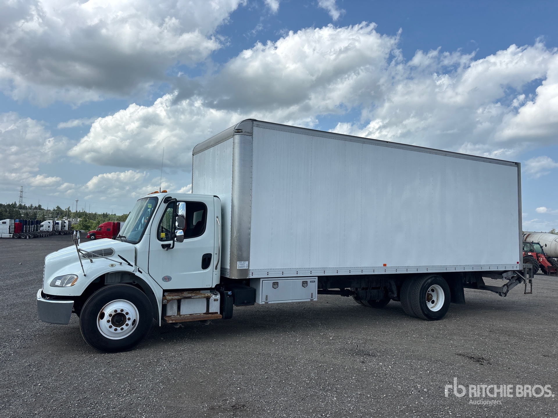 2019 Freightliner M2 106 4x2 Curtain Side Truck