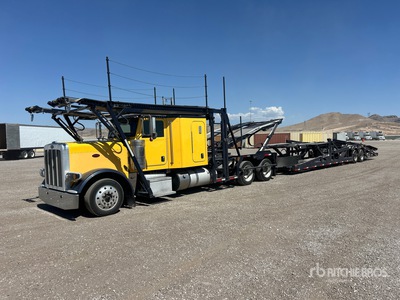 2014 Peterbilt 388 6x4 Car Carrier Truck