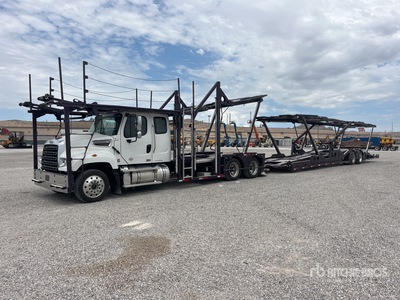 2019 Freightliner 114SD 6x4 Sleeper Car Carrier Truck