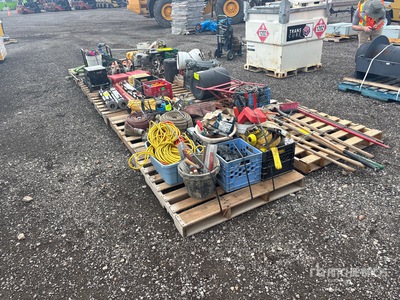 Quantity of (10) Pallets of Miscellaneous Tools Różne