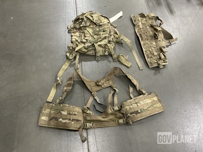 (40) Tactical Assault Panels, (8) Assault Packs & Assorted Items