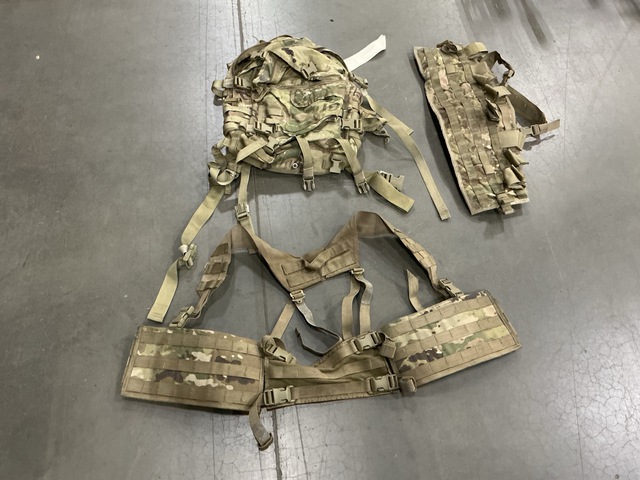 (40) Tactical Assault Panels, (8) Assault Packs & Assorted Items