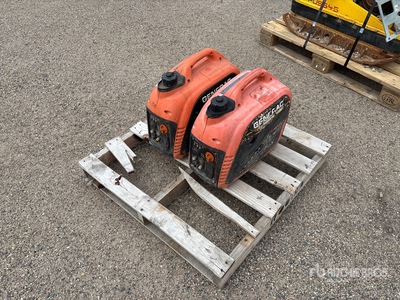 Quantity of (2) Generac GP2200i 1.7 kW Portable Gen Set