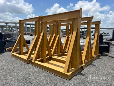 Quantity of (6) Metal A Frames