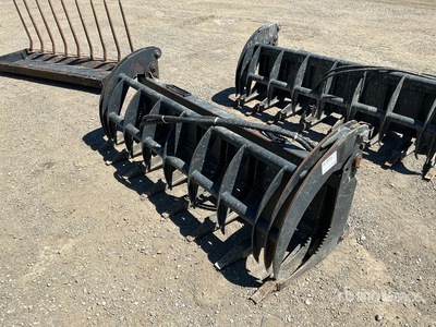 76 in Skid Steer Root Rake