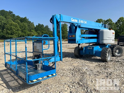 2014 Genie Z-60/34 4WD Diesel Plataformas Elevadoras Articuladas