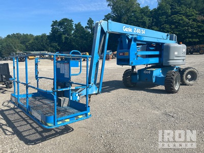 2014 Genie Z60/34 4WD Diesel Articulating Boom Lift