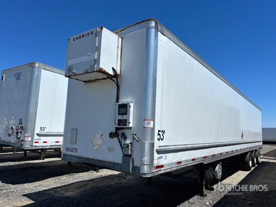 2012 Vanguard VIP4000 53 ft x 102 in Tri/A Heated Remolque de furgoneta