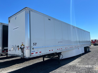 2014 Vanguard CVXP 53 ft x 102 in T/A Remorque fourgon