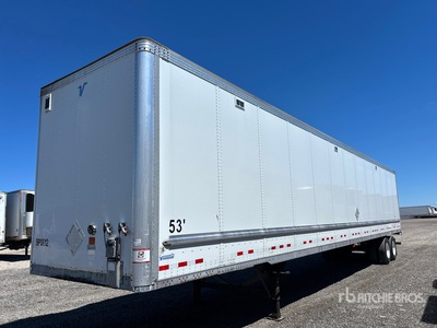 2014 Vanguard CVXP 53 ft x 102 in T/A Remorque fourgon