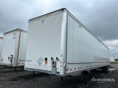 2015 Vanguard CVXP 53 ft x 102 in T/A Van Trailer