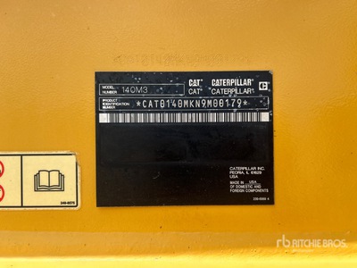 2015 Cat 140M3 Motor Grader