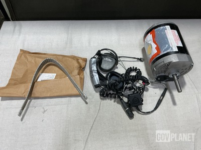 (3) Microphone-Headsets, (34) Electrical Strips & Assorted Items