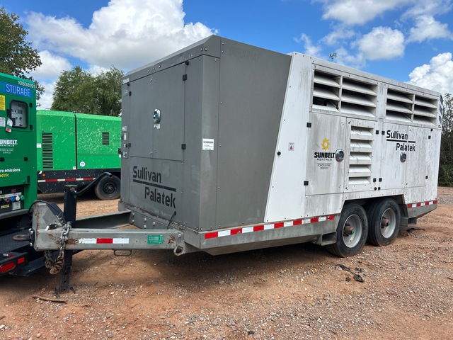 2017 Sullivan DF1600PHCU3AFW 1600 cfm Mobile Air Compressor