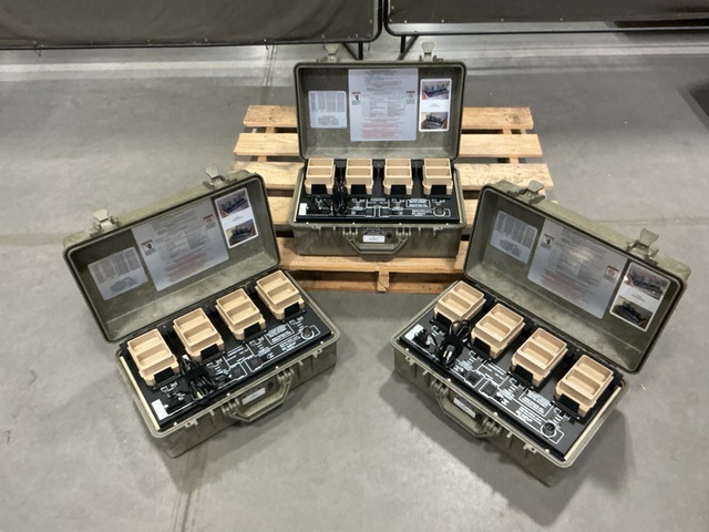 (3) Bren-Tronics BTC-70801 Universal Battery Chargers