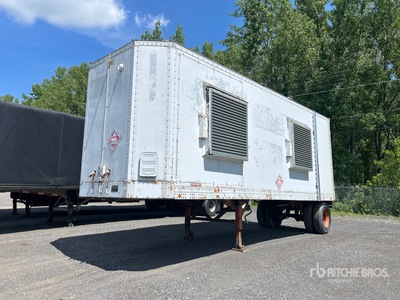 1981 Fruehauf 600 kW Mobile S/A Generator Set