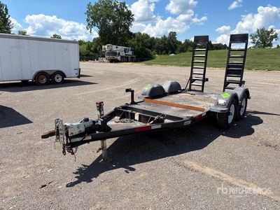 2019 Pratt CP0510 14 ft T/A Equipment Trailer