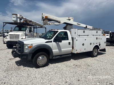 Versalift SST36N-01 35 ft on 2012 Ford F-450 XL 4x2 Bucket Truck (Inoperable)