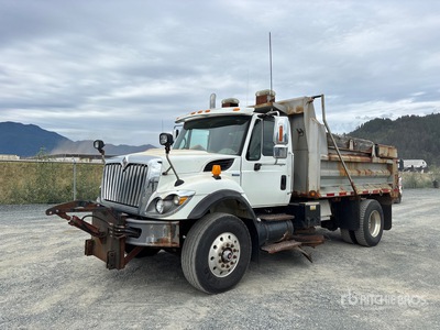 2008 International 7400 4x2 Snow Plow Truck