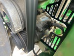 Engine with A/C Compressor