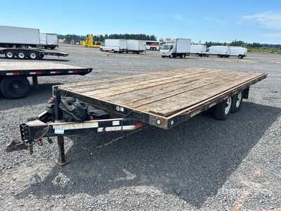 18 ft T/A Flatbed Trailer
