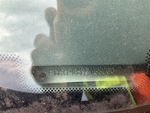 Dashboard VIN tag