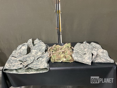 (3) Cold Weather Parkas, (3) Pairs of Cold Weather Trousers & Assorted Items