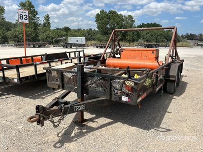 2009 Shopmade 18 ft T/A Trailer utilitario