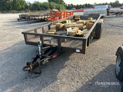 18 ft T/A Trailer utilitario