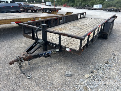 2012 Texas Bragg 20 ft T/A Trailer utilitario