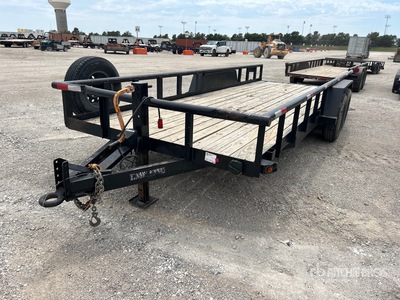 2011 Texas Bragg 20 ft T/A Trailer utilitario