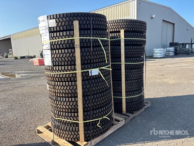 Quantity of (16) 11R22.5 Megamile ATD Tyres